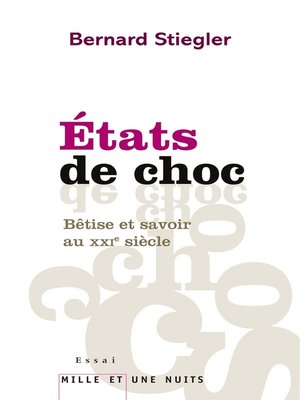 cover image of Etats de choc